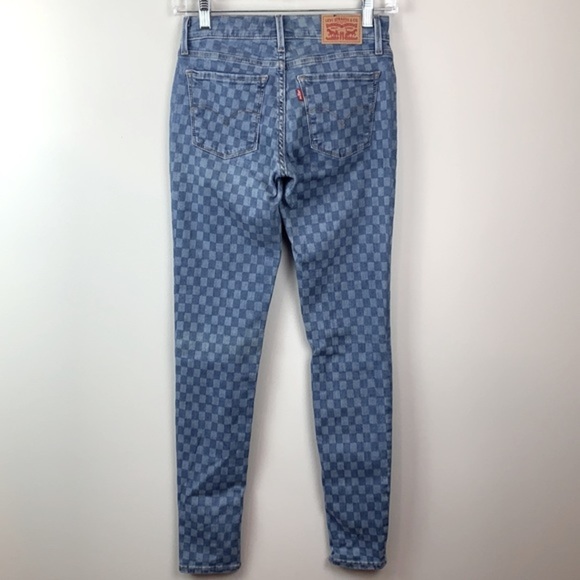 Levi's® 710 Mid Rise Super Skinny Jeans - Picture 5 of 9